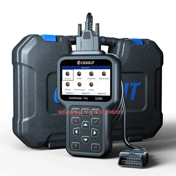 Professional CGSULIT SC880 Car Owner Diagnosis Machine Vehicle Tool Diagnostic OBD2 Scanner for All Cars