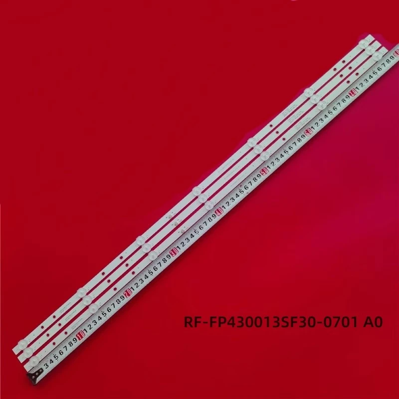 

LED Backlight strip 7 lamp for L43M6-6ARG L43M7-EA RF-FP430013SF30-0701 A0 70401-01395 2B36577 RB408 0368 000