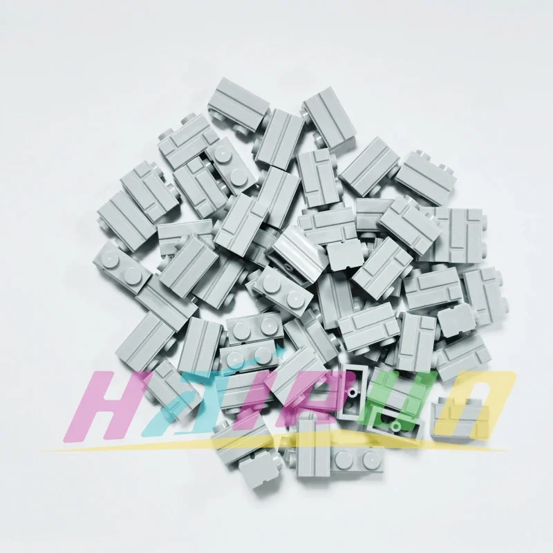 100 個壁レンガビルディングブロックシミュレーション都市 MOC ビルディングブロックモデル構築アクセサリー城建設子供のおもちゃ