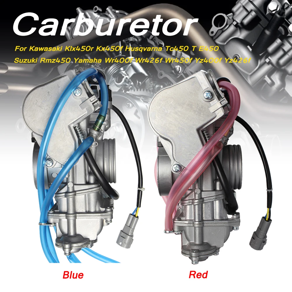 

CarburetorFCR 38/40mm For CRF250/450 WR250/450 YZ250-450 DR/DRZ400-600 XR250-400 KLX450R KX450F 15004-0076 15003-0022 Dirt Bike"