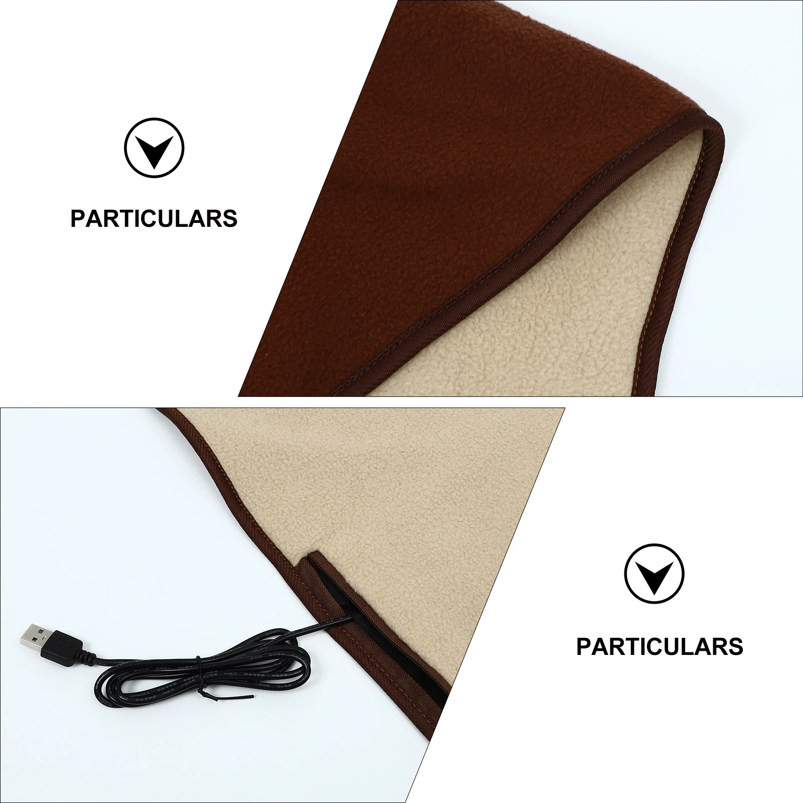 

Pet Electric Blanket Heating Pad for Dogs Cats 100 Polyester Warm Winter Fashion Pet House Heated Blanket Anti Scratch