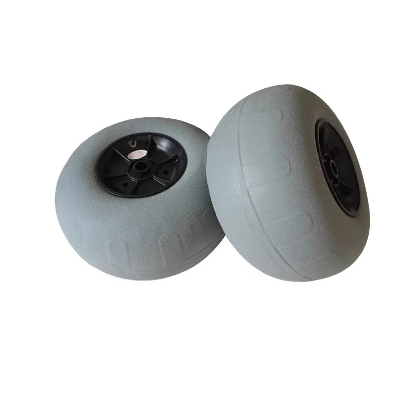 

12 inch PU inflatable beach wheel, balloon tire for kayak trailer Y05010