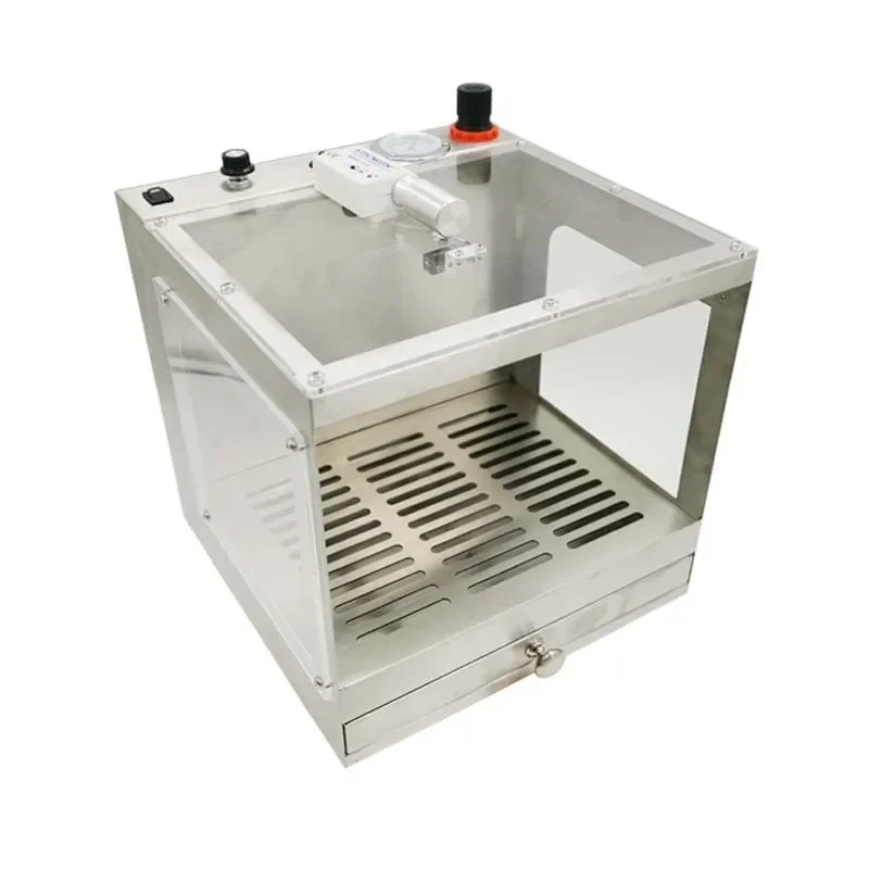 

New ST108 electrostatic dust removal box DC mobile phone case circuit board plastic parts dust removal cabinet