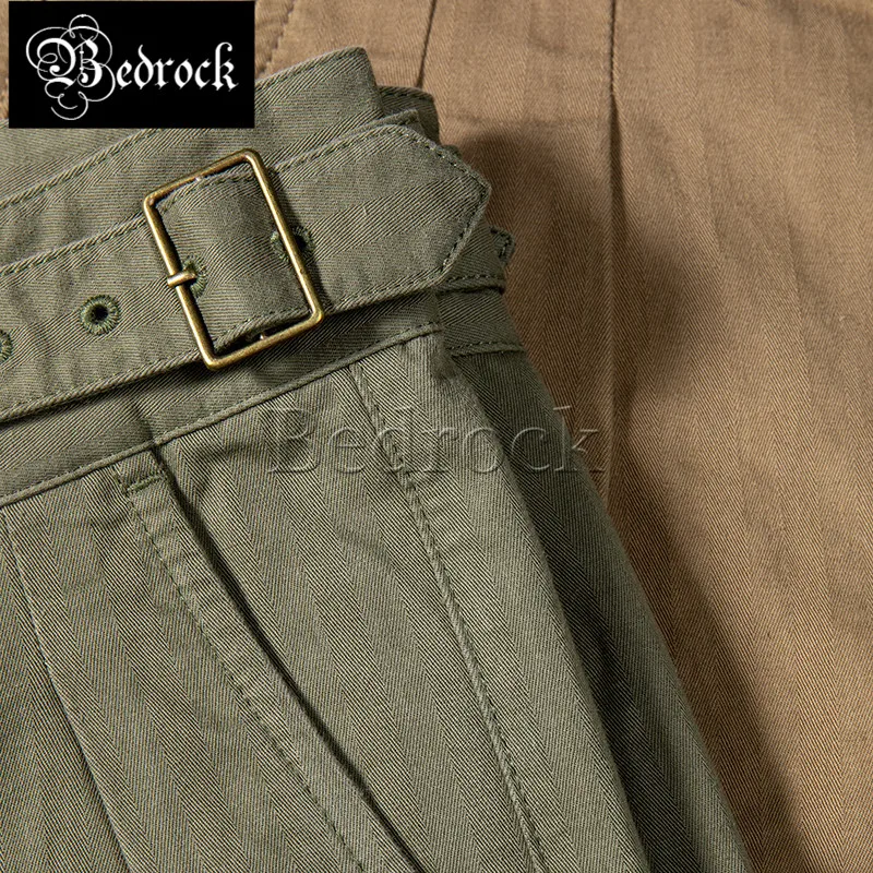 Gurkha Pants Men High Waist UK Army Green Gurkha Fatigue Pants Classic Military Retro Men's Casual Trousers Slim Fit Cargo Pants