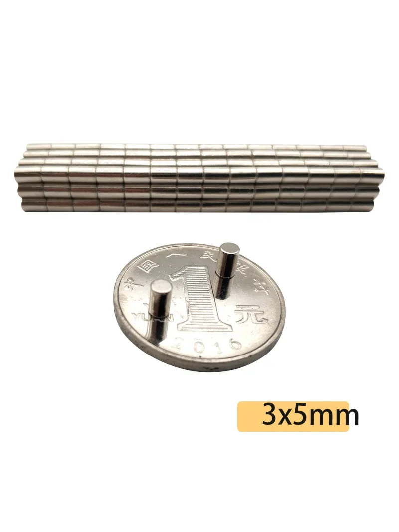 N40  3x5 3x2 3x6 3x8 3x10 3x3 3x4mm Magnet motor Superpower N35 strong Neodymium Magnets for Door Search Magnetic Fridge Aimant