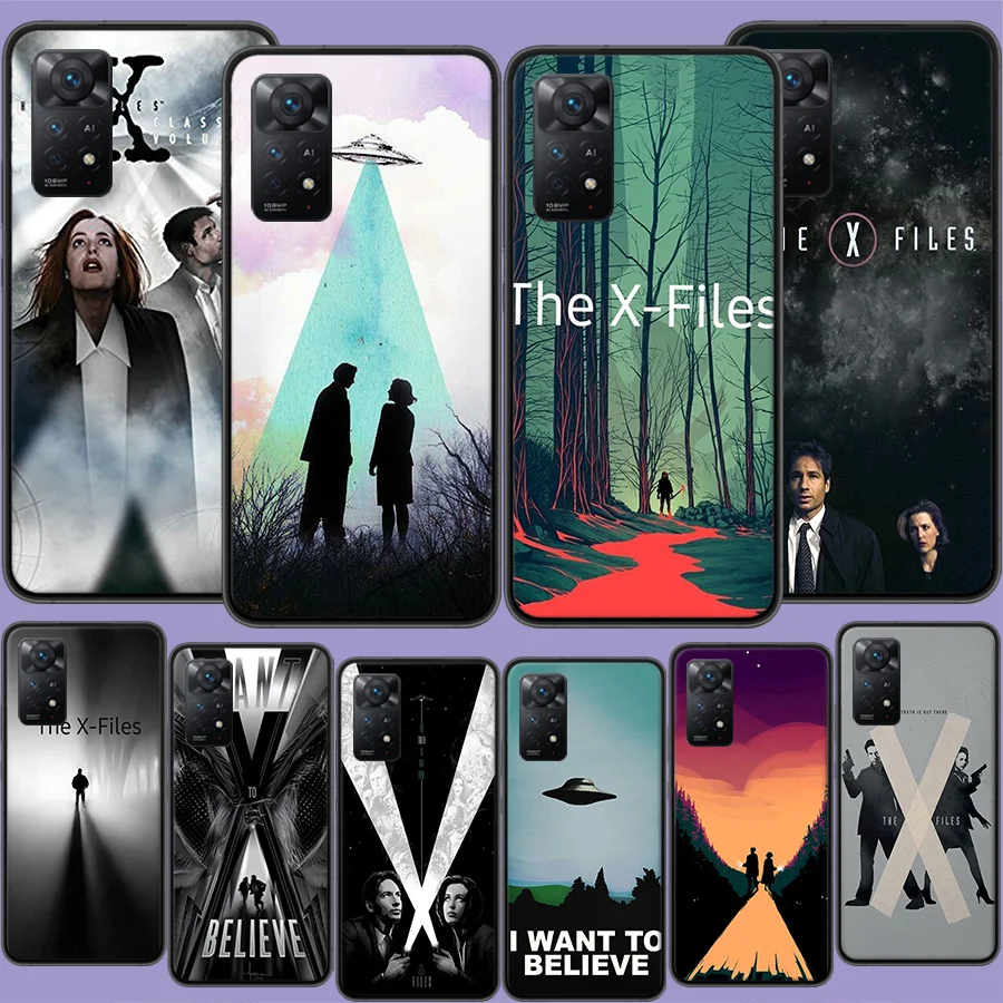 The X Files I Want to Believe Phone Case For Xiaomi Redmi Note 12 Pro Plus 5G 12S 11 11E 11T Pro 10 9 8 7 11S 10S 4G 9T 8T 9S Ca