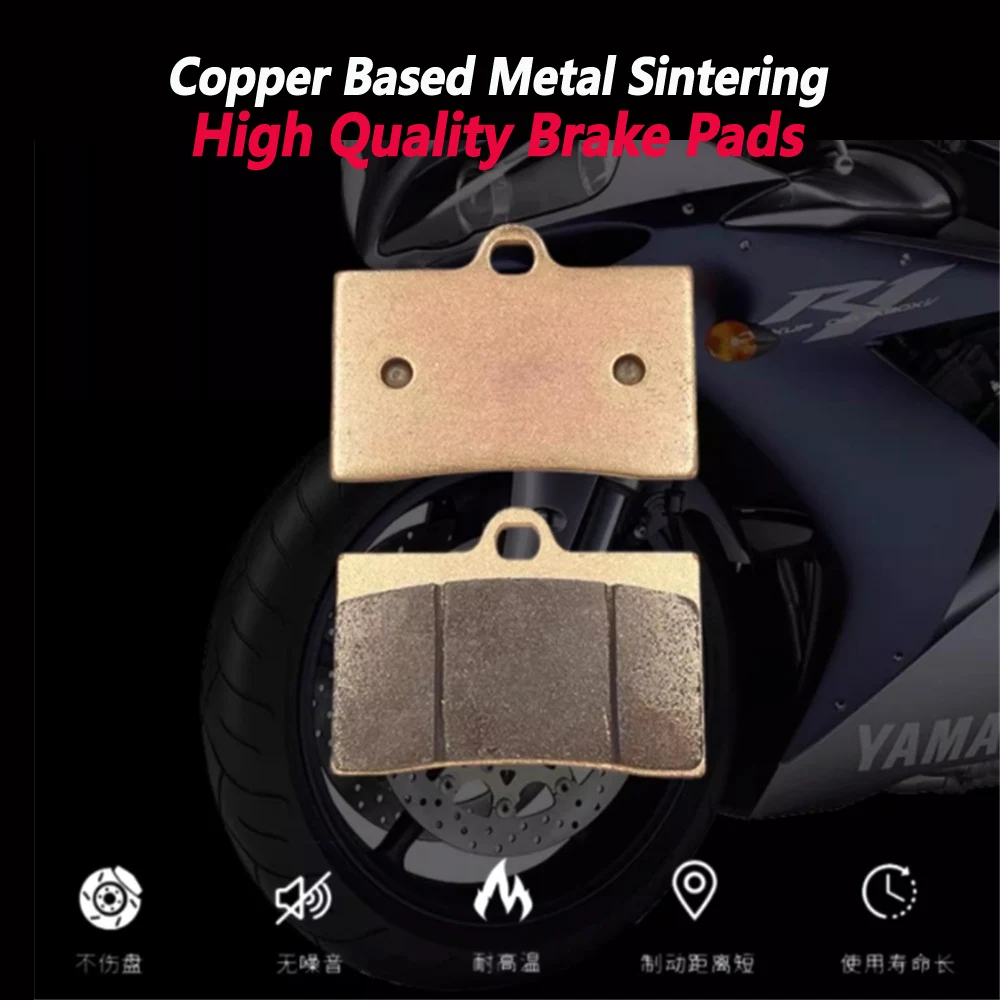 

RX6 RX850 front and rear disc brake pads For CYCLONE RX6 SR650 RX850 metal sintered disc brake friction pads original brake pads