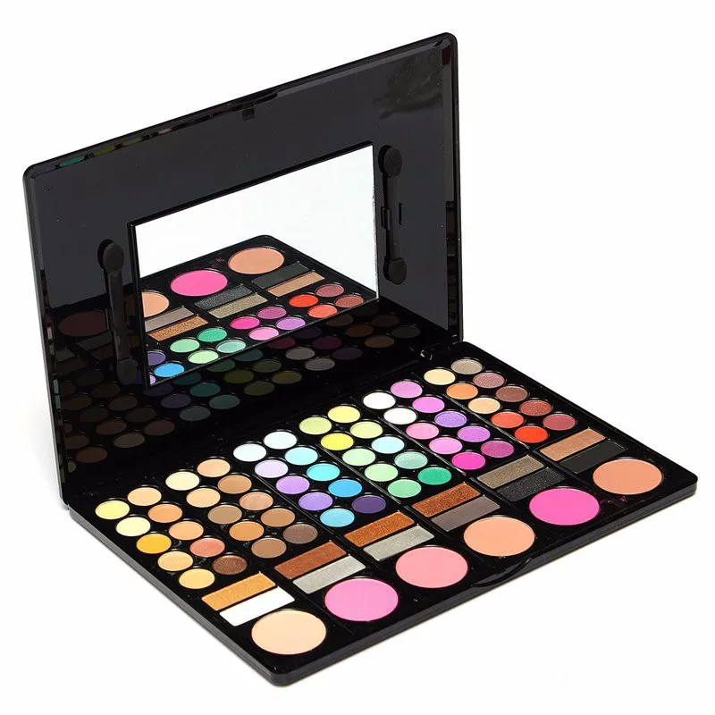 Makeup Set for Women 78 Color Eye Shadow Pearlescent Matte Glitter Shimmer Luminous Eyeshadow Powder Sequins Eyeshadow Palette