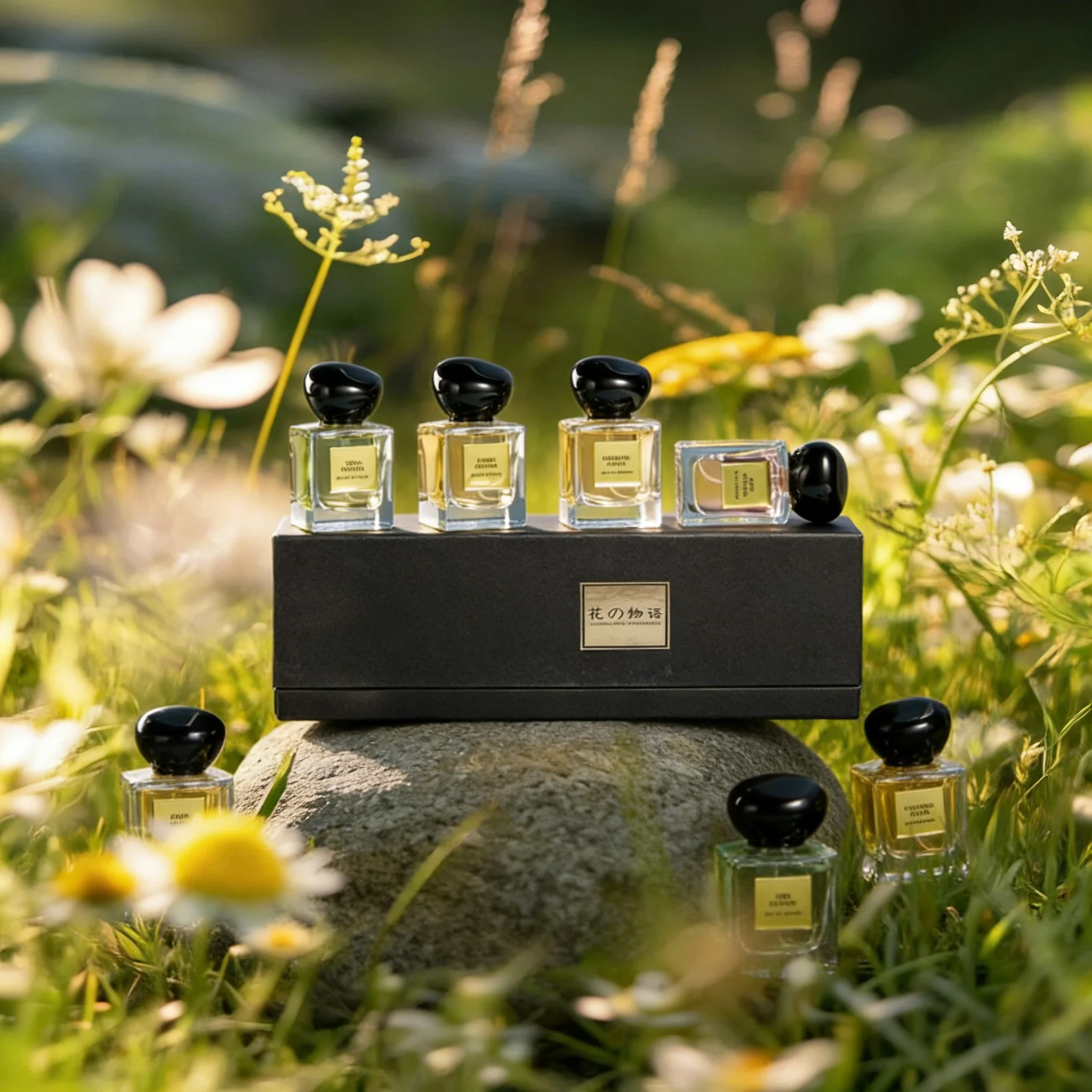 

Набор женских духов в подарочной коробке, 5 штук, 25 мл — свежий и стойкий легкий аромат с освежающими натуральными нотами