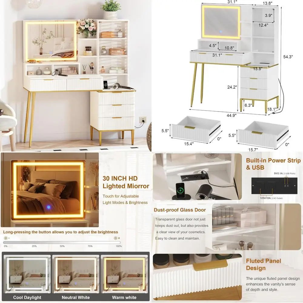 Illuminated Makeup …