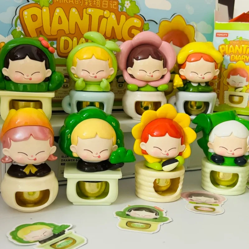 

MIKA Planting Diary Series Ding Ling слепая коробка игрушки Kawaii аниме фигурка Caixa Caja Surprise Mystery Box куклы подарок для девочек