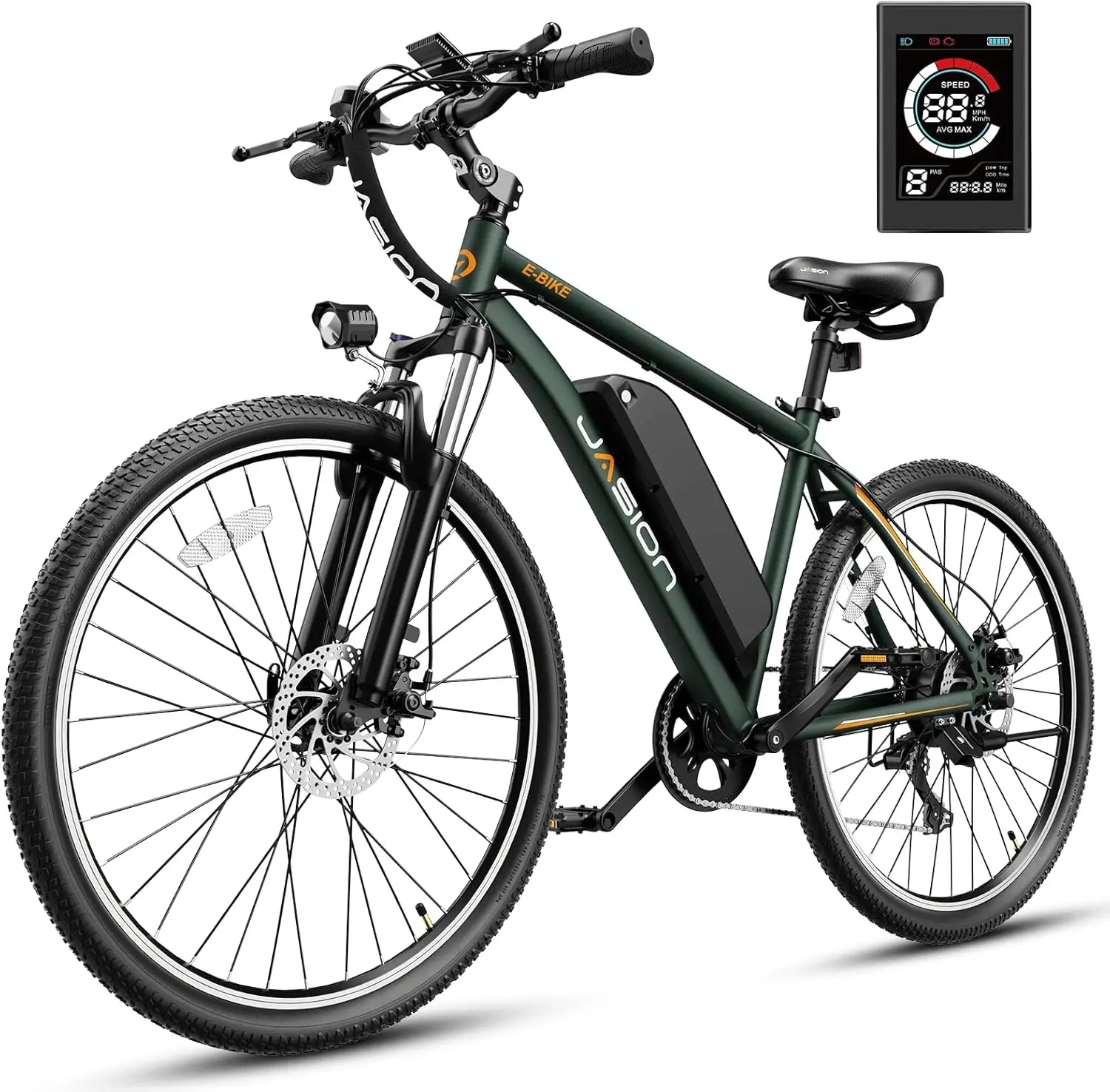 

27.5" Electric Bike for Adults, 500W Brushless Motor (Peak 750W) Ebike, 25 MPH 480Wh Removable Battery Electric Mountain Bike