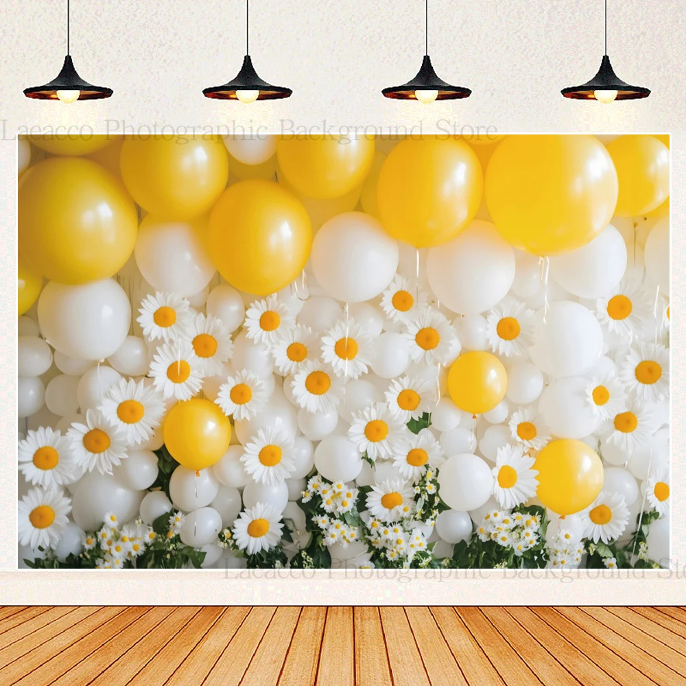 イースターエッグ写真の背景、デイジーの花、新生児の誕生日、子供の家族の装飾の肖像画、写真スタジオの小道具、春