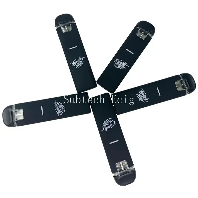 5 stücke 10 stücke Dschungel jungen Vape Pens 1ml wiederauf ladbare 380mAh Batterie Keramik spule leer dicken Öl Vapor izer Ecig mit Box Verpackung