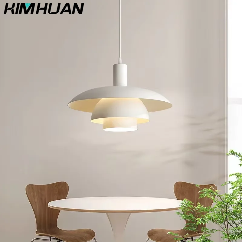 

Denmark Scandinavian dining room chandelier modern simple iron chandelier bedroom living room study room home decoration lamps