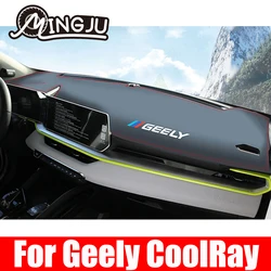 For Geely Coolray 2022 2023 2024 Car Dashboard Cover Anti-UV Non-slip Mat Instrument Carpets Dashmat Pad Protector Accessories