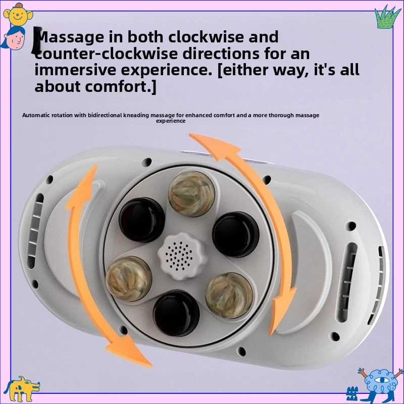 

HOT SALE Automatic Heating Moxibustion Abdominal Massager Hot Compress Massage Universal Rechargeable Abdominal Massager