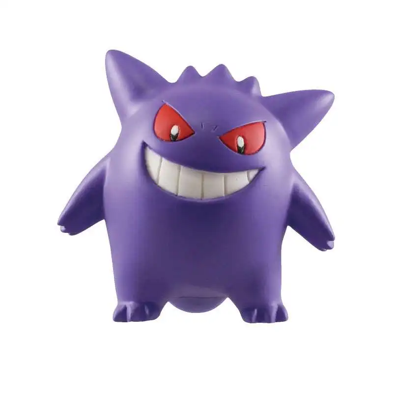  POKEMON GACHA Halloween Series Banette Gengar Litwick Mimikyu FIGURE MODEL TOYS