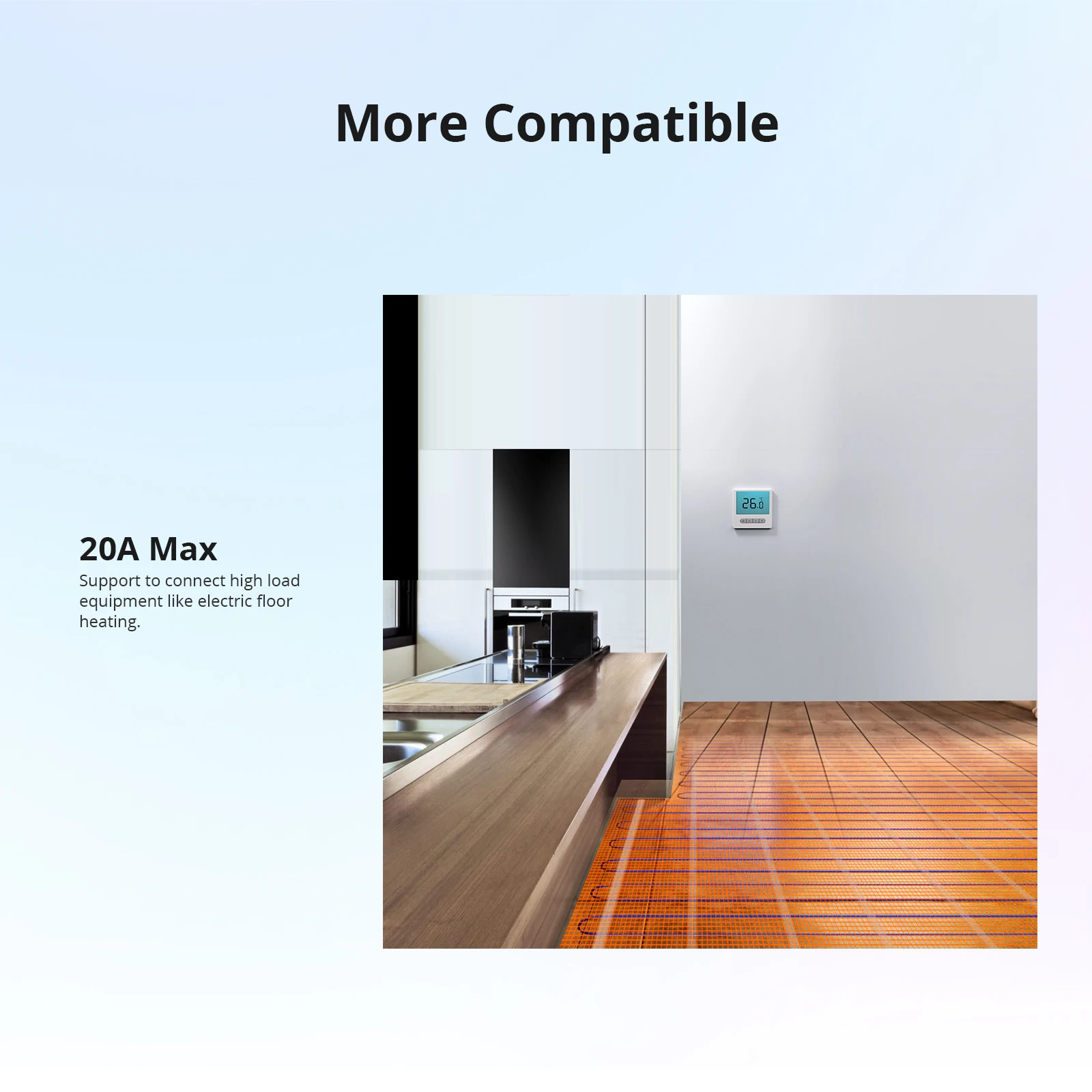 SONOFF TH الأصل واي فاي التبديل المنزل الذكي تحكم درجة الحرارة جهاز مراقبة الرطوبة التبديل 20A ماكس SONOFF TH10/16 نسخة مطورة