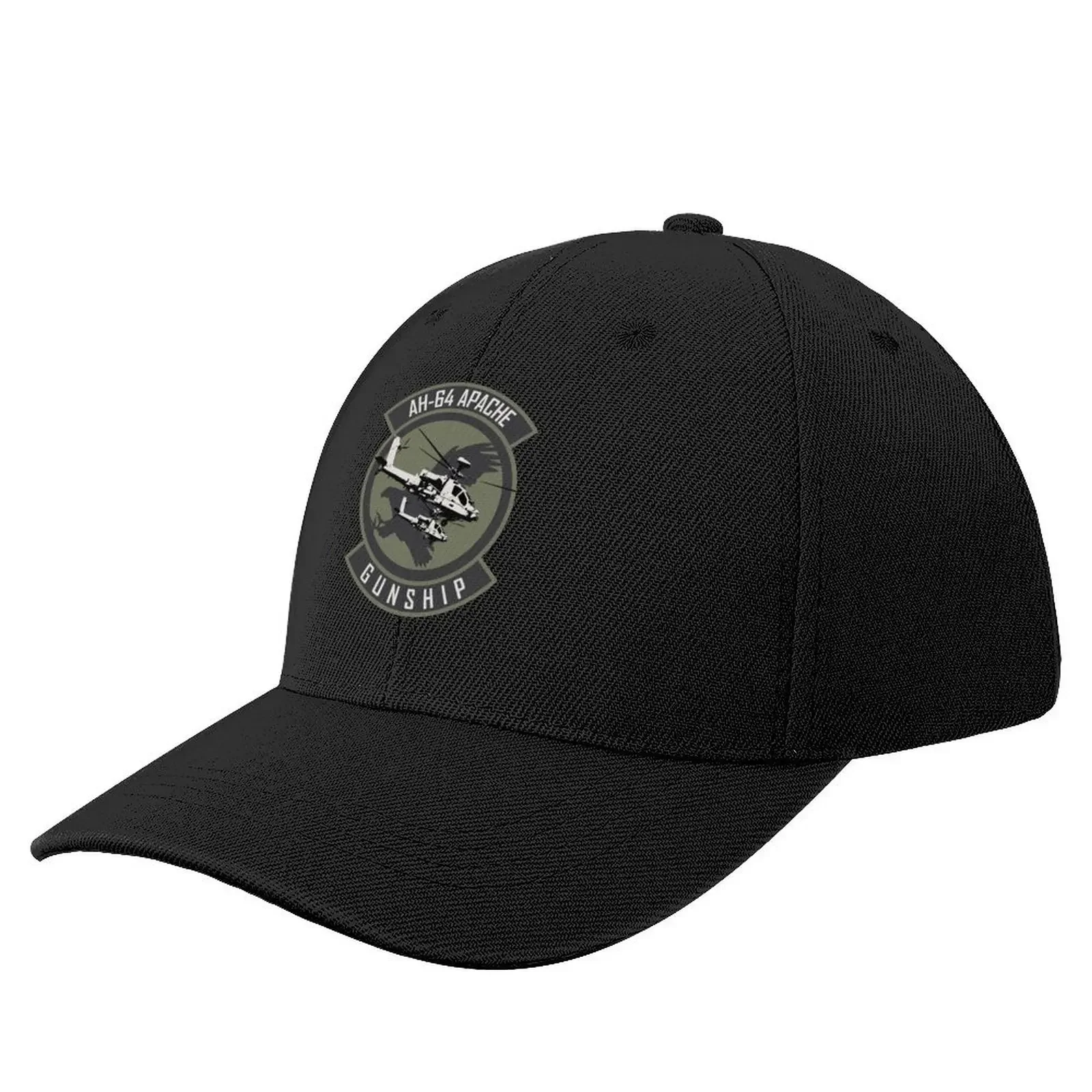 AH-64 Apache Gunship Baseball Cap funny hat Gentleman Hat Sun Cap fishing caps man Women Hats Men's