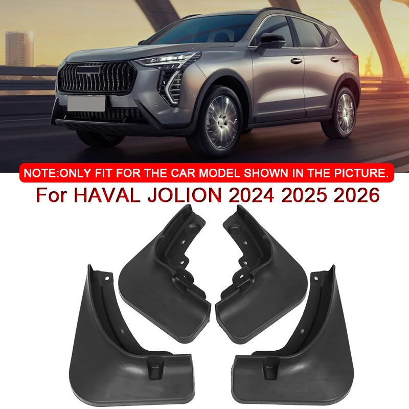 

Для HAVAL JOLION 2024 2025 2026 Стайлинг автомобиля ABS автомобильные брызговики брызговики переднее и заднее крыло автоаксессуары