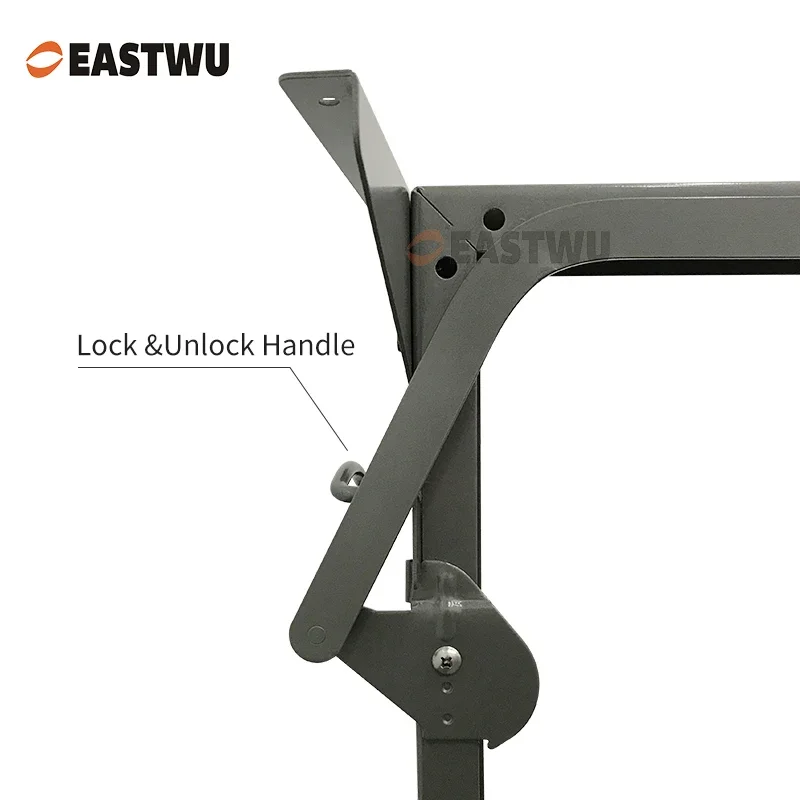 Adjustable Table Leg With Folding System for Caravan RV motorhome trailer