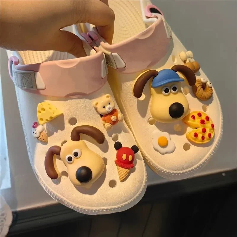 DIY Hole Shoes Charms Set Cute Cartoon Handmade Designer Quality Garden Shoe Decorations Gift for Girls