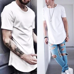 Fashion Men O-Neck T-Shirt Summer Slim Casual Short Sleeve Loose Solid Color Male Tee Tops Men's Tshirts For Man