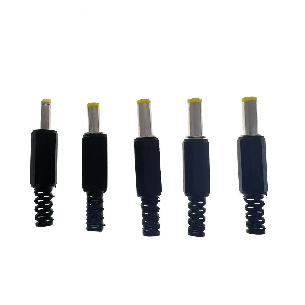 

100PCS DC Power Adapter Plug 5.5*2.1mm DC Plug Connector Welding line Male Plug 5.5x2.5 4.8 1.7 1.35 0.7MM