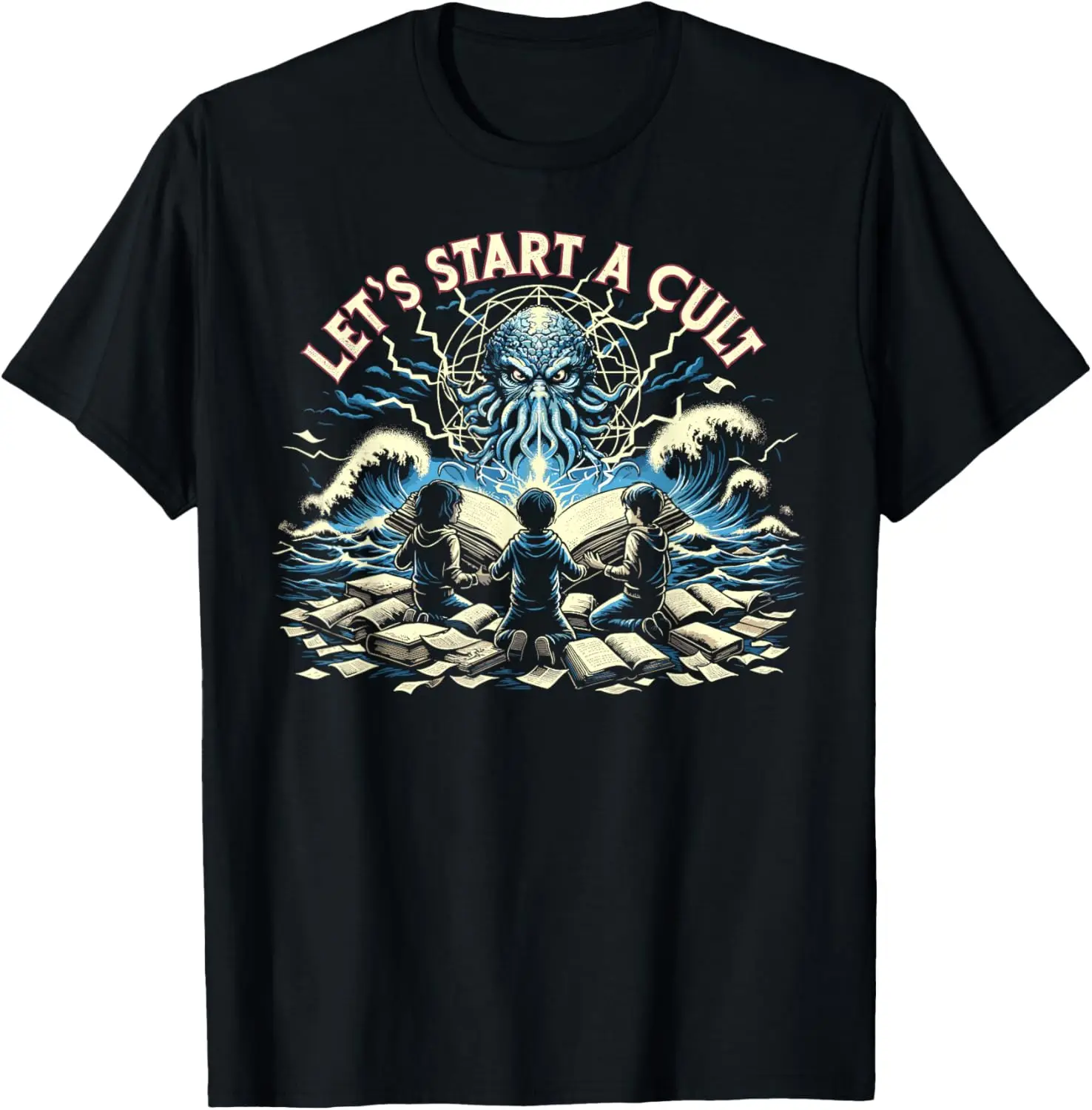 Ктулху Lets Start A Cult, Винтажный космический ужас Ктулху