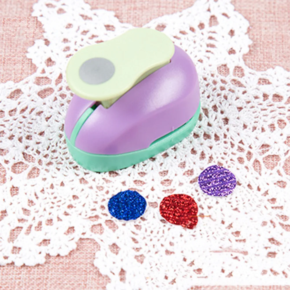 

3Pcs Embossing Punch DIY Craft Tool Round Heart Star Patterns for Scrapbook Gift Card Making Paper Crafts Scrapbooking Punches