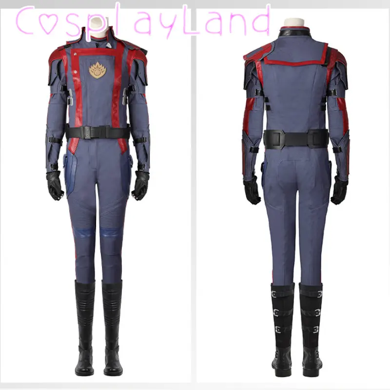 Galaxy 3 Cosplay Heroine Nebula Costume Female Team Uniform Suit With Boots Custom Made Halloween Costume Nebula Jumpsuit