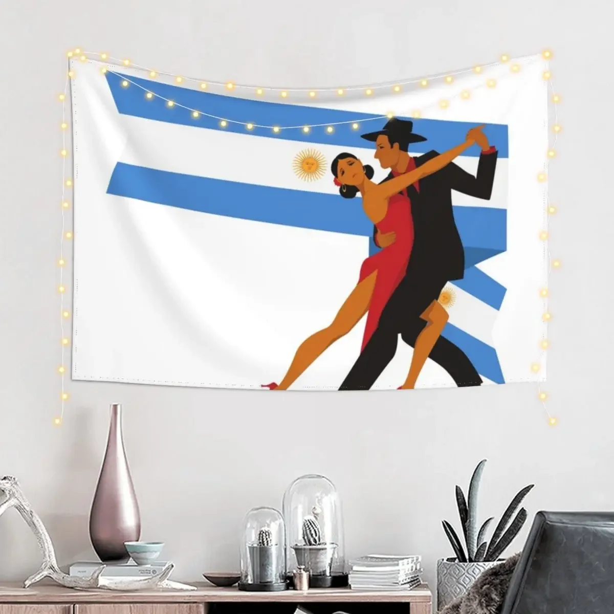 Tango Argentina Tapestry Decoration For Bedroom Bedroom Deco Kawaii Room Decor Room Decorations Aesthetics Tapestry