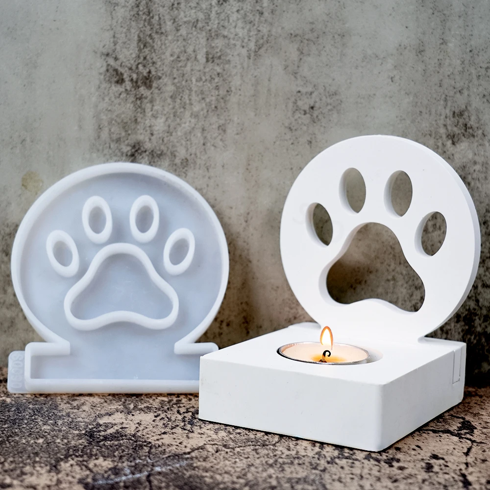 Cute Dog Claw Candl…