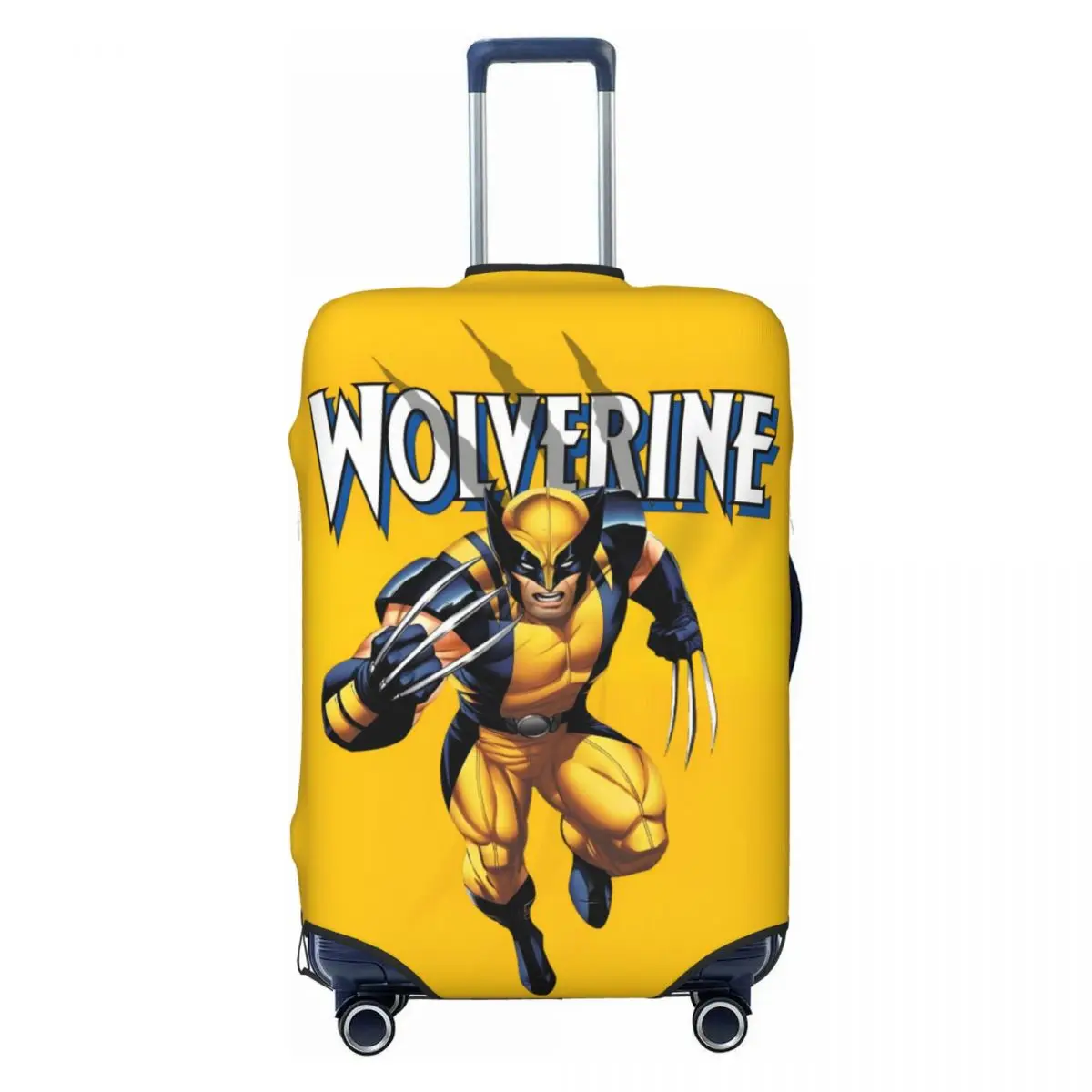 

Классический фильм на заказ, чехол для чемодана Росомаха, пыленепроницаемый чехол для багажа с героями мультфильмов в стиле аниме, защита для 18-32 дюймов