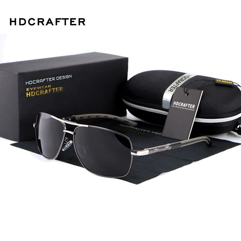 HD Hot Selling Brand Designer Sunglasses Men Polarized Driving Outdoor Sport Sun Glasses For Men High Quality gafas de sol