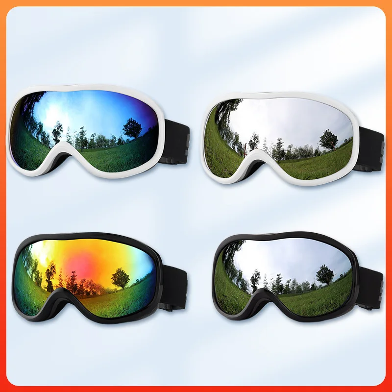 

Strictly Select-Border Spherical Ski Goggles2024New Year Goggles Double-Layer Anti-Fog Men's and Women's Outdoor Ski Goggl