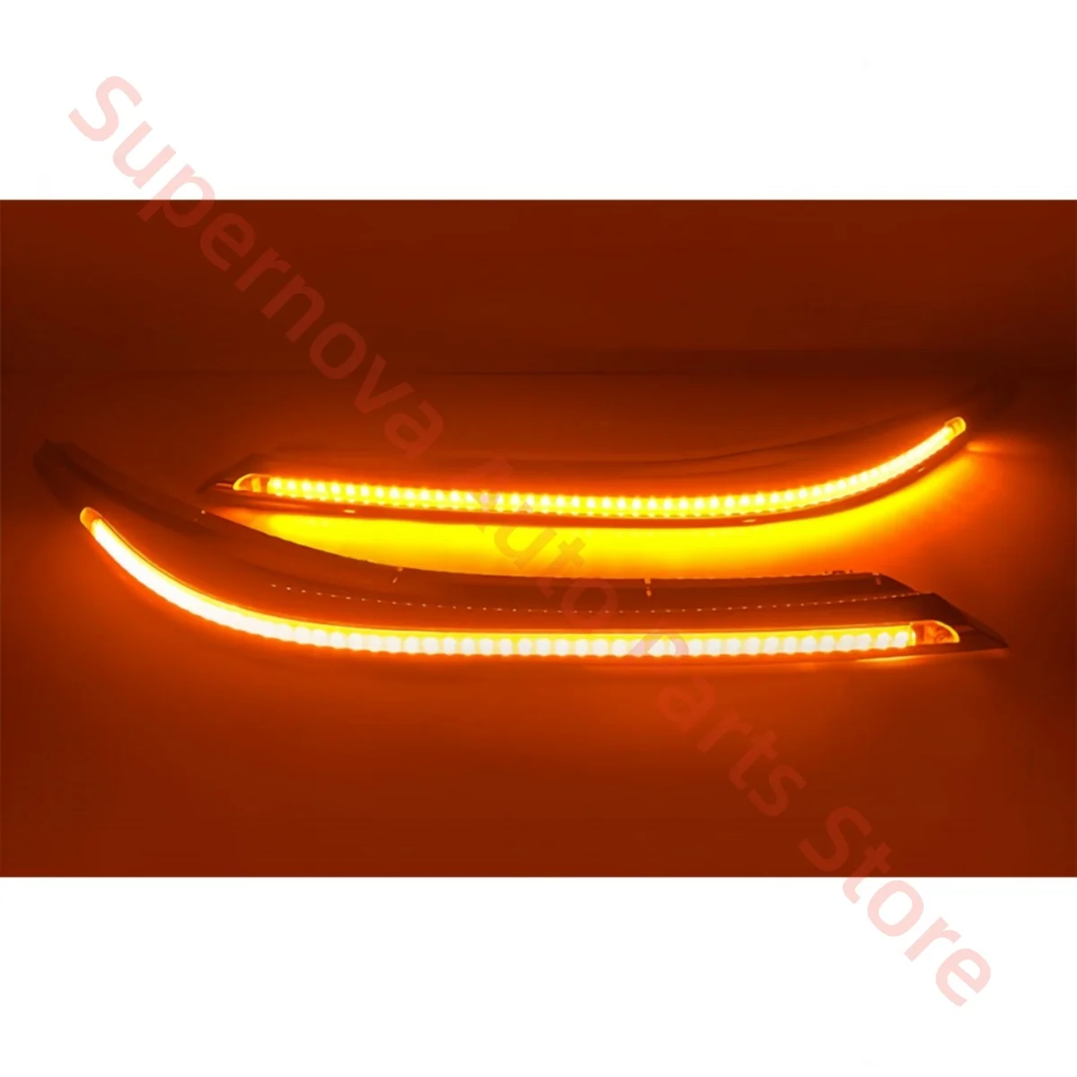 For Toyota Corolla 2014-2018 Upgrade Auto parts Decoration Daytime running light LED flowing light three-color headlight eyebrow