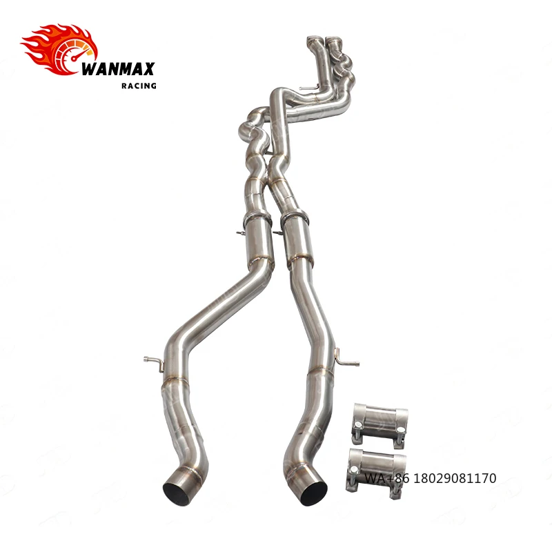 

Выхлопная система из нержавеющей стали 304 для F8X F80 F82 F83 M3 M4 Valvetronic, средняя труба равной длины для F80 M3