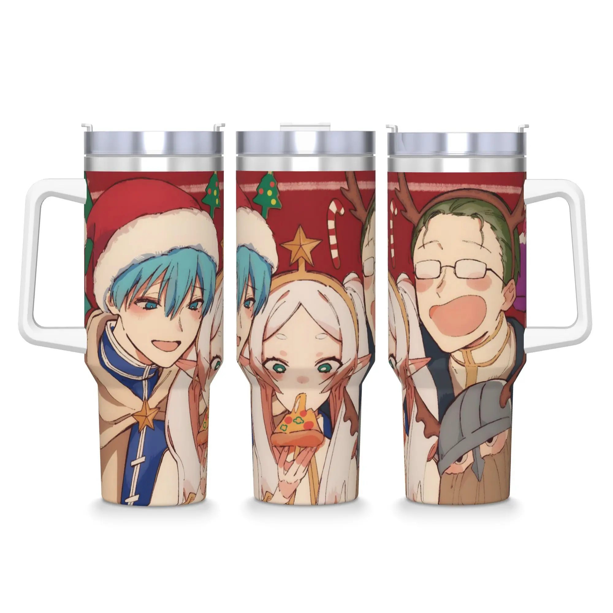 Stainless Steel Tumbler Frierens Beyond Journey's End Thermal Cups Heat Preservation Cold Drink Car Mugs Driving Water Bottle
