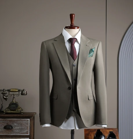 

2025 high quality HCG drop shipping casual suit men travel costom suit
