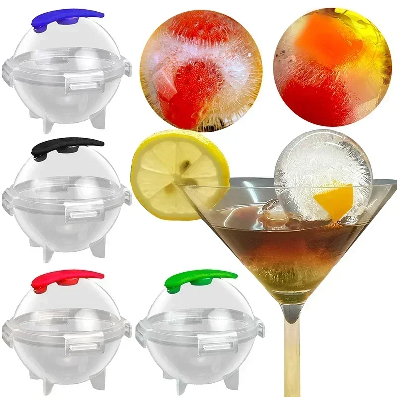 

Hot 1PCS 5cm Ball Ice Molds DIY Home Bar Party Cocktail Use Sphere Round Ball Ice Makers Kitchen Ice Cream Moulds Bar Tool