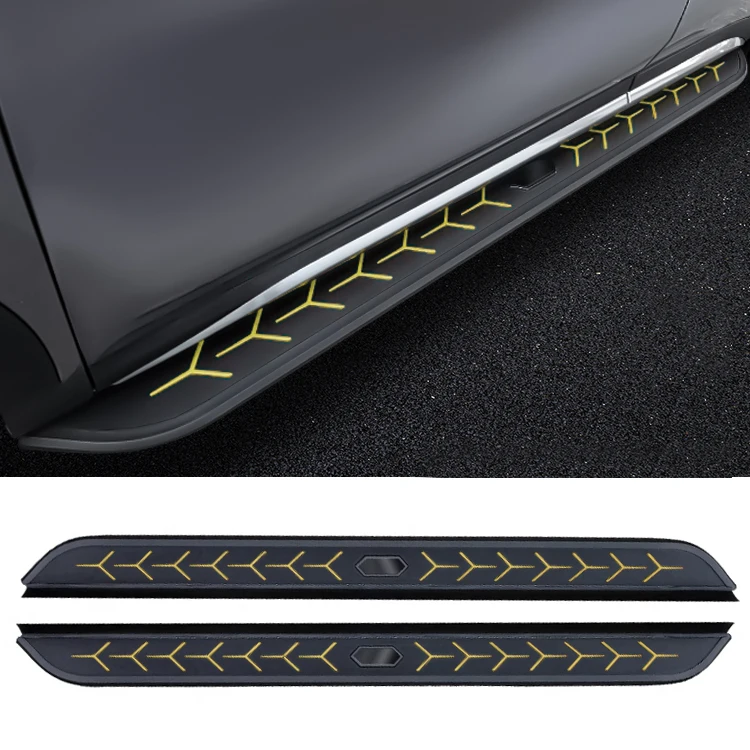 2pcs fit for Toyota Land Cruiser Prado J250 2024 2025 Side Step Running Board Nerf Bar Aluminium Pedal (with Brackets)