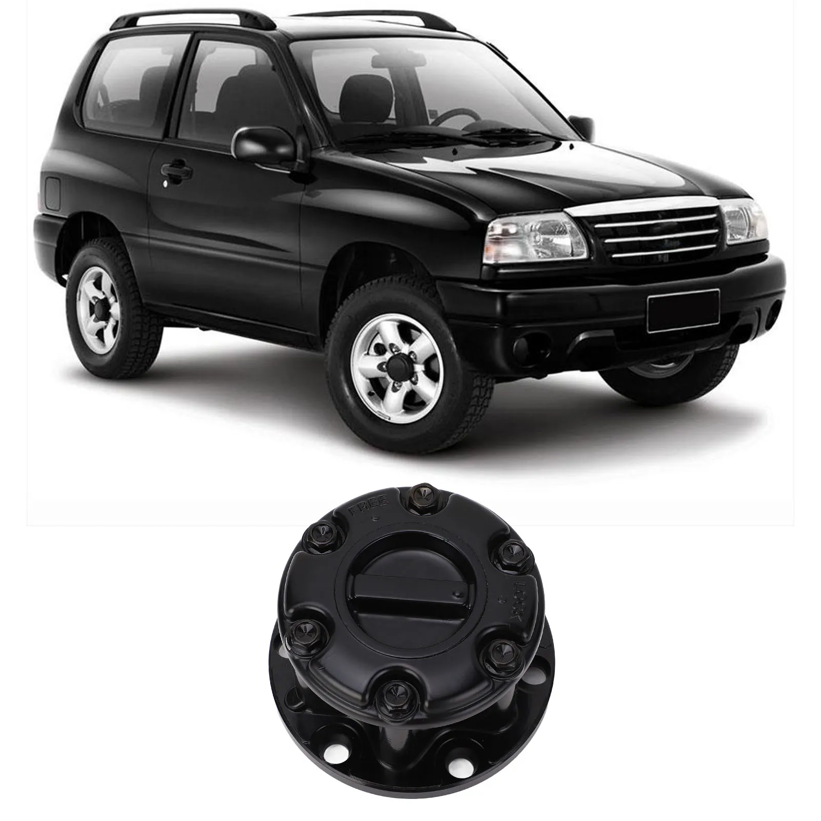 

Wheel Hub Locking Assy 43810 60A00 Metal Alloy Manual Wheel Locking Hubs Replacement f