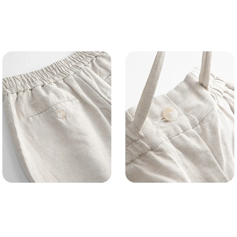 طقم بدلة رجالية من الكتان الراقية من Fengbaoyu - قطعتين على الطراز البريطاني ملابس رجالية غير رسمية أنيقة وأنيقة لموسم ربيع الخريف