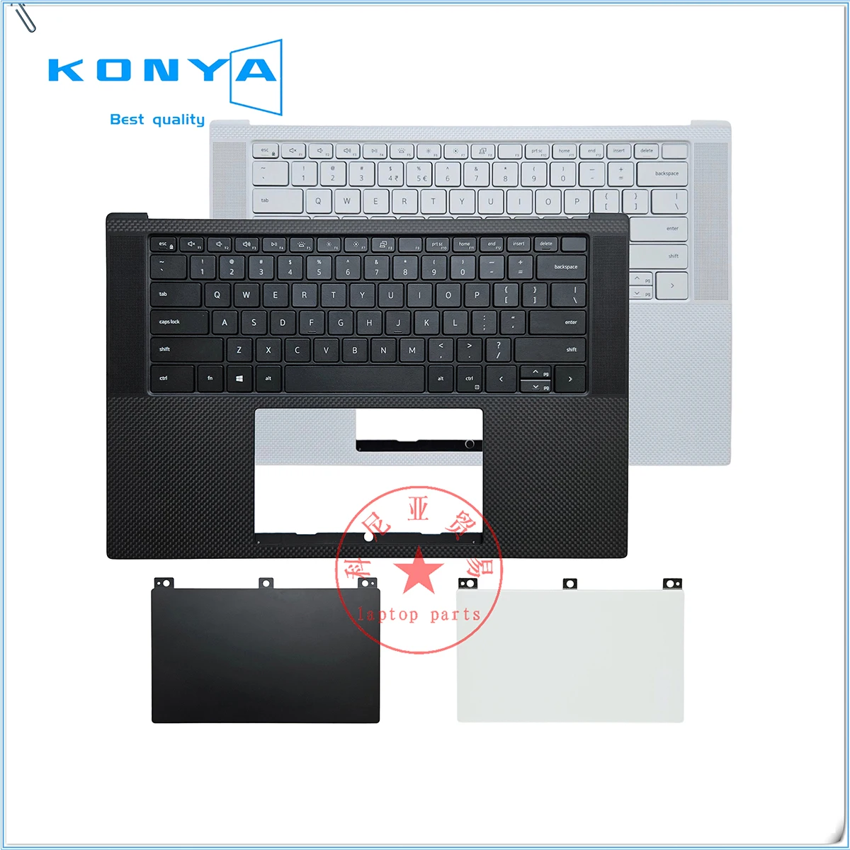 

New Original For Dell XPS 15 9500 9510 5500 5560 Laptop LCD Back Cover/ Front Bezel/Palmrest/Bottom Case/Keyboard/Parts