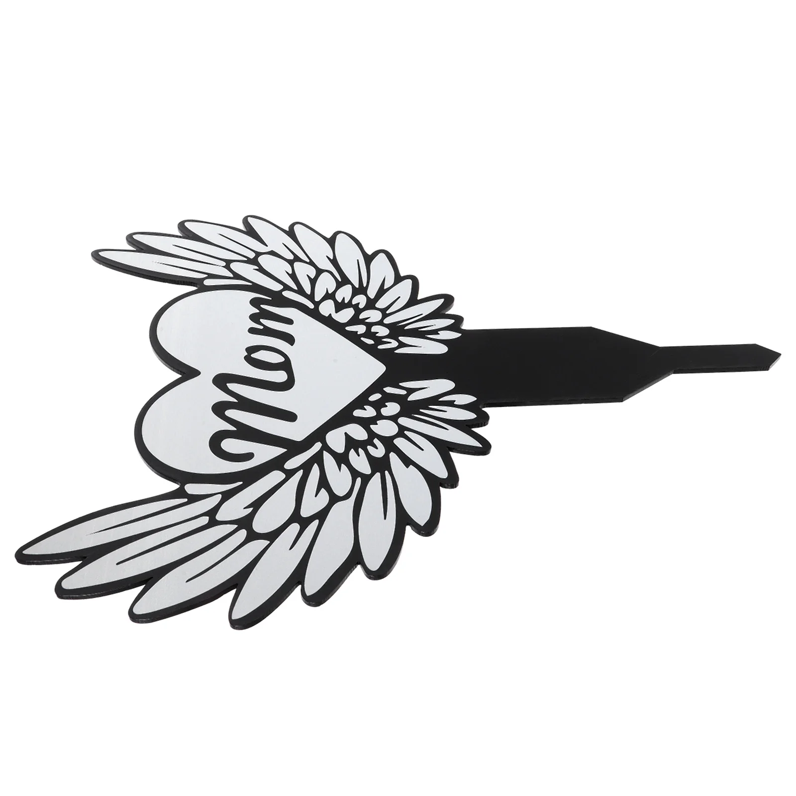 

Cemetery Cross Stake Acrylic Grave Decoration Memorial Sign for Husband Outdoor Garden Yard Use Grave Cross Stake