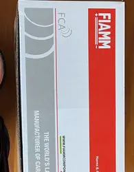 2PCS FIAMM AM80SX HORN FOR HYUNDAI/KIA to 2020-2024years