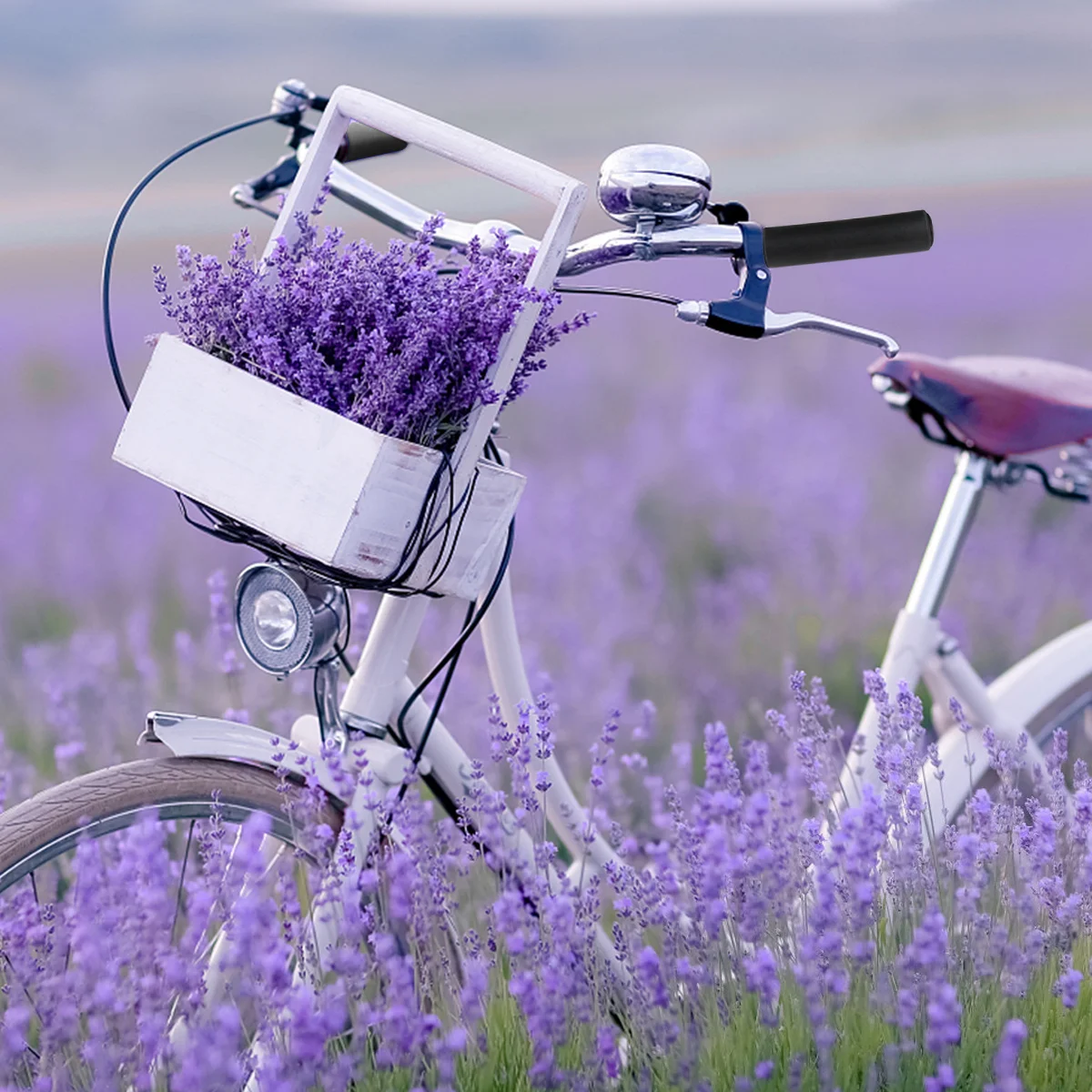 

1 set Silicone Gel Bike Handlebar Grips Durable Anti-Slip Lightweight Toughness Easy Install Clean Handlebar Covers Bike