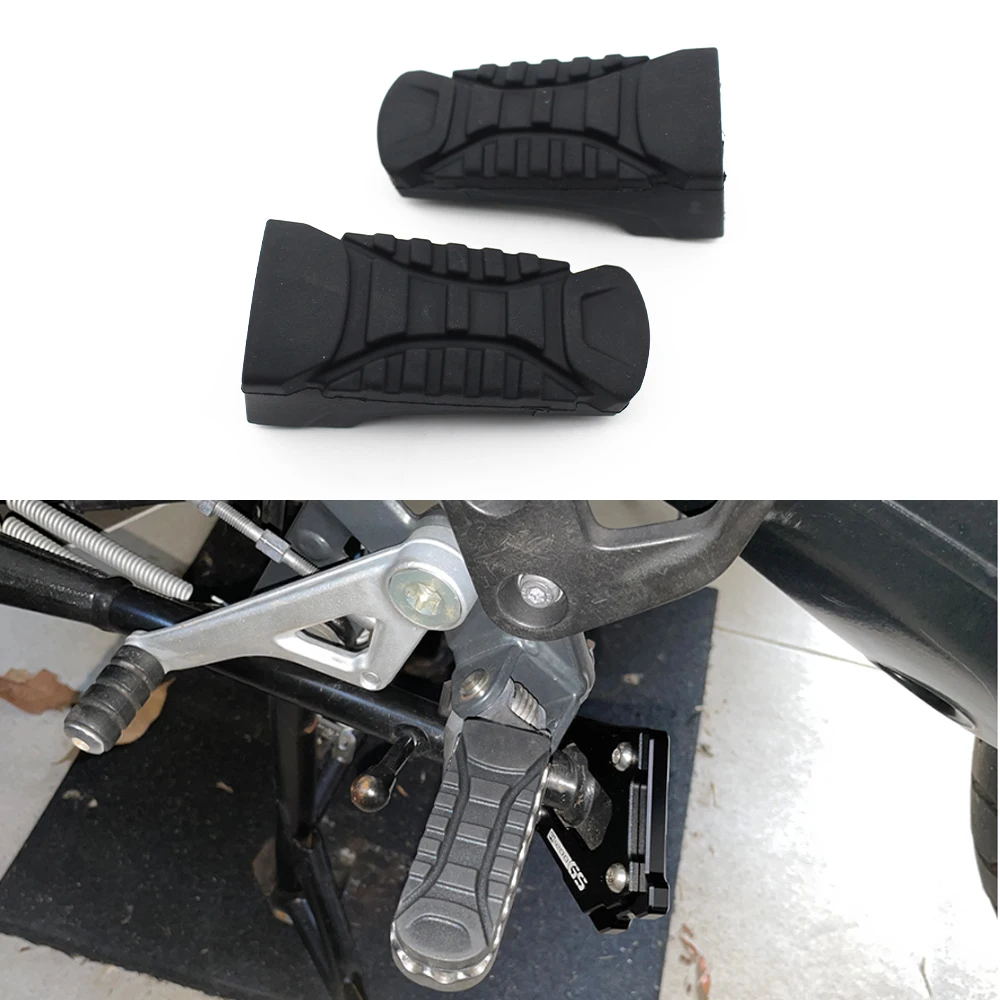 

Pokhaomin Motorcycle Rubber Front Footpeg Plate Footrest for BMW R1250 2019-2021 F850GS F750GS R1200GS LC 2014-2021